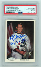 EDWARD ED GIBSON Signed 1991 Space Shots Card #125 PSA - NASA Skylab Astronaut picture