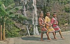 Postcard Waterfall at Wulai Aboriginal Village Northern Taiwan picture