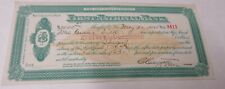 U.S. USED CERTIFICATE OF DEPOSIT 1930's  FIRST NATIONAL  BANK MAYFIELD KY picture