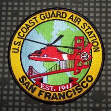 USCG US Coast Guard Air Station San Francisco CA Full Color Patch picture
