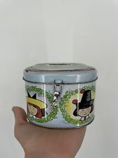 Vintage 90s Madeline Tin Coin Bank 1998 Collectible Retro picture