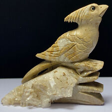 Natural Crystal Quartz Mineral Specimens Are Hand Carved Birds. Boutique . Gift. picture