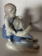Brother and Sister Figurine Gerold Porzellan Bavaria Western Germany picture