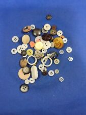 Vintage Button Estate mixed Hobby Crafts Buttons Lot 50+ picture
