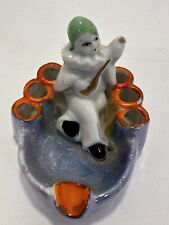 Early Japan Porcelain 1920's Harlequin Figure Ashtray- Luster picture
