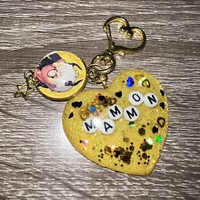 Obey Me One Master To Rule Them All “Mammon” Fan Merch Resin Keychain picture