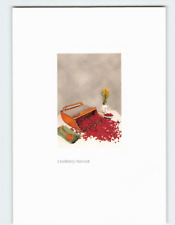 Postcard Cranberry Harvest Art Print picture