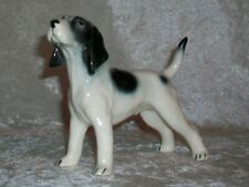 Vintage Yoko Boeki Bone China English Pointer Dog Figurine Japan picture