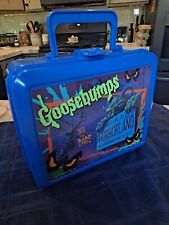 Vintage 1990s Goosebumps Plastic Lunchbox Welcome to Horrorland w/ Thermos picture