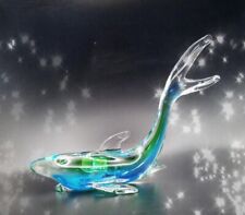 MCM Large Vintage Handblown MURANO Glass SHARK ~ 1960s picture