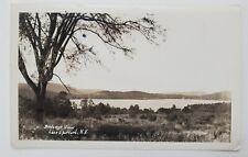 Chesterfield, NH Bird's-eye View of Lake Spofford RPPC Real Photo Postcard G39 picture