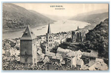 c1910 The Rhine Bacharach Rhineland-Palatinate Germany Antique Postcard picture