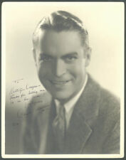 CHESTER MORRIS - AUTOGRAPHED INSCRIBED PHOTOGRAPH 1934 picture