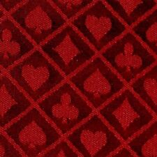 10' section of red -tone poker table speed cloth - Polyester by Brybelly picture