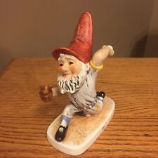 Goebel Co. Boy Pat the Baseball Player Gnome Lefty Pitcher Figurine 17 529-16 picture