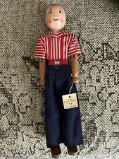 Vintage Antique Wooden Peg Doll Pinn Doll ‘Ty’ picture