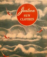 Vintage JANTZEN SWIM WEAR SIGN BOX TOP COUNTER DISPLAY VINTAGE SPORTS WEAR picture