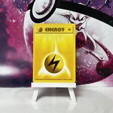 Lightning Energy Pokemon Card 1st Edition - 100/102 - Base Set - Near Mint picture