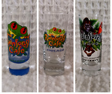 Rainforest Cafe Detroit Michigan Chicago Illinois Shot Glass Shooter 4 Inch Tall picture