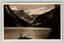 RPPC-Banff AB Alberta Canada, Lake Louise RPPC Vintage Souvenir Postcard picture