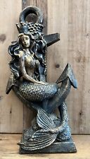 Mermaid On Anchor, Resin Statue 12