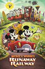 Mickey & Minnie's Runaway Railway Attraction Poster Print 11x17 Disneyland WDW picture