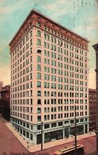 Seattle, Washington, WA, Alaska Building, 1910 Vintage Postcard a1883 picture