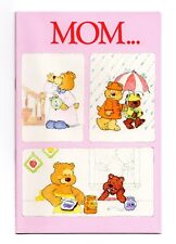 Cute Vintage MOTHER'S DAY Greeting Card FOR MOM, Teddy Bear Love by Hallmark + ✉ picture