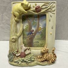 Charpente Vintage Classic Winnie The Pooh Piglet Tigger Picture Frame-Free Ship picture