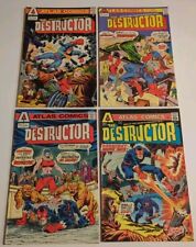 The Destructor #1 2 3 4 High Grade Atlas Comics 1975 Complete Series Rare picture