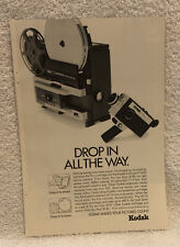 Vintage 1971 Kodak Instamatic Movie Projector Ad - Full Page Advertisement M110 picture