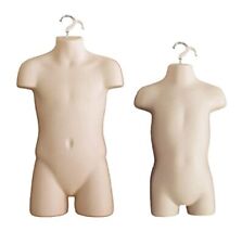 DisplayTown Flesh Toddler + Child Torso Hollow Back Plastic Injection Form Ma... picture