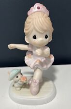 EUC NO BOX Precious Moments Porcelain Figurine A ROSE ON HER TOES 2004 0000383 picture