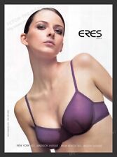 Eres Lingerie Purple Bra 2000 Print Advertisement Ad picture