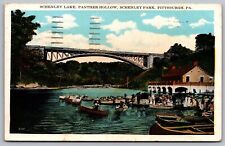 Schenley Lake Panther Hollow Pittsburgh Pennsylvania Pa Postcard picture