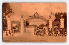 1910. SATHER GATE. UNIVERSITY OF CALIFORNIA, BERKELEY. POSTCARD ST6 picture