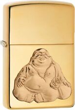 Zippo Windproof Laughing Buddha Emblem Lighter,  29626, New In Box picture