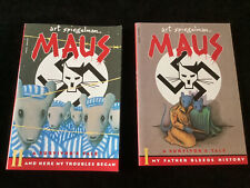 *MAUS Volumes I and II Art Spiegelman - never opened picture