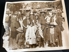 Native American Indian Photo - Woodrow Wilson's Visit to Bismark ND 1919 picture