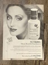 1981 Vogue Lancôme Paris Nutribel Page Ad Advertisement picture
