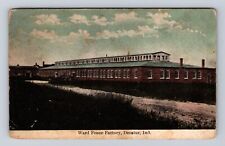 Decatur IN-Indiana, Ward Fence Factory, Antique Vintage Souvenir Postcard picture