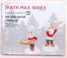 DEPT 56 ONE SANTA SPECIAL COMING UP 6007620 NORTH POLE VILLAGE CHRISTMAS picture