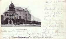 Postcard Chicago, Rock Island and Pacific Railroad Depot, Topeka, Kansas~3427 picture