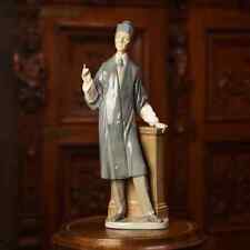 1985 Vintage Porcelain Statue Figure Judge Lladro Collectible Marked 16.1
