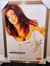 Gloria Estefan  Sound Machine Signed Poster Live in Miami JSA Authenticated RARE picture