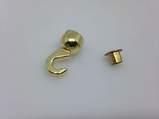 Older Style Grandfather Clock weight shell Hook and Nut 4 mm Thread picture