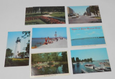 Lot of 9 Vintage Ohio Postcards 5.5x3.5
