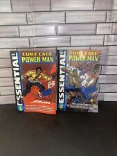 Marvel Essential Luke Cage Power Man Vol. 1 & Vol. 2 - Nice Copies picture