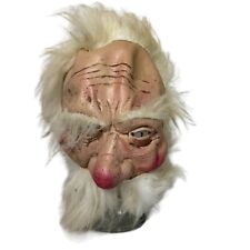 PMG Halloween Paper Magic Latex Realistic Full-Face OLD MAN MASK Hair 2012 *Read picture