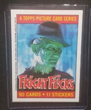 Fright Flicks 1988 Topps Title Card #1 Freddy Krueger Nightmare on Elm Street picture